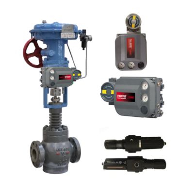 China Pneumatic Control Valve Fisher FIELDVUE DVC6200F VALVE CONTROLLER/POSITIONER Suhu rendah -52 °C Norgren B68G REGULATOR