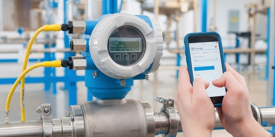 Endress Hauser Baru Asli E + H Proline Prowirl F 200 7F2B 7F2C Vortex Flowmeter