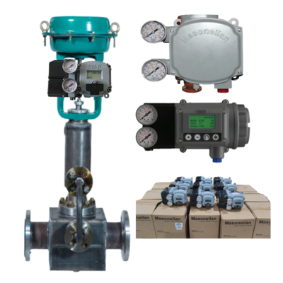 Masoneilan SVI2 Digital Valve Positioner Loop 4-20mA Bertenaga 1.4-8 Bar