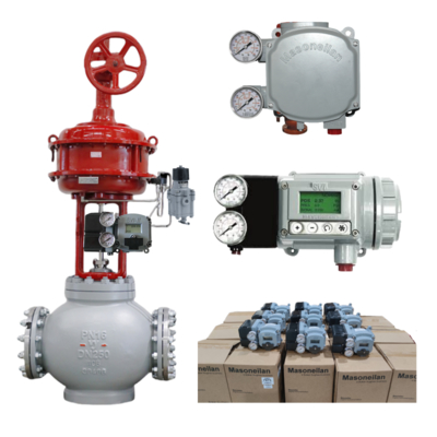 Masoneilan SVI2 Digital Valve Positioner Loop 4-20mA Bertenaga 1.4-8 Bar