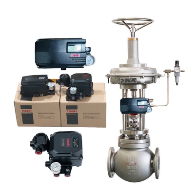 Pemasok Stok Tissin TS800 TS805 Smart Intelligent Valve Positioner Kontrol 4-20mA Katup Kontrol Pneumatik Disesuaikan
