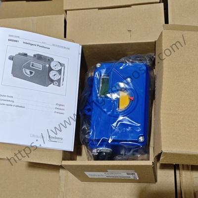 Kontroler katup protokol HART asli Foxboro Pneumatic Control Valve SRD991 Posisi Valve Cerdas