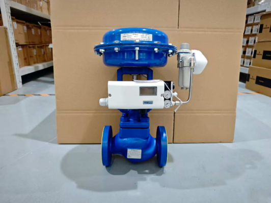 IP66 Pneumatic Control Valve 2,5 DN untuk Aktuator Linear
