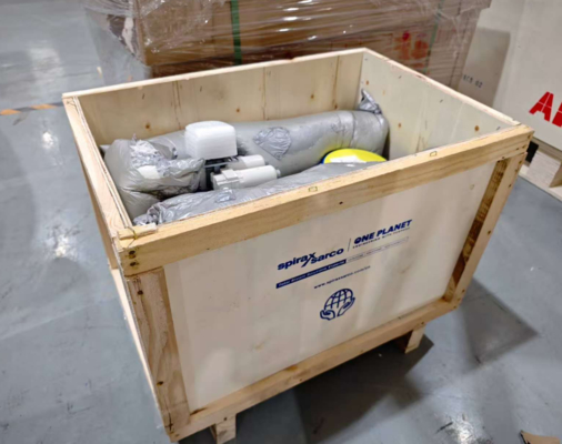 IP66 Pneumatic Control Valve 2,5 DN untuk Aktuator Linear