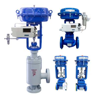 IP66 Pneumatic Control Valve 2,5 DN untuk Aktuator Linear