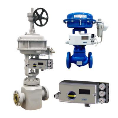 IP66 Pneumatic Control Valve 2,5 DN untuk Aktuator Linear