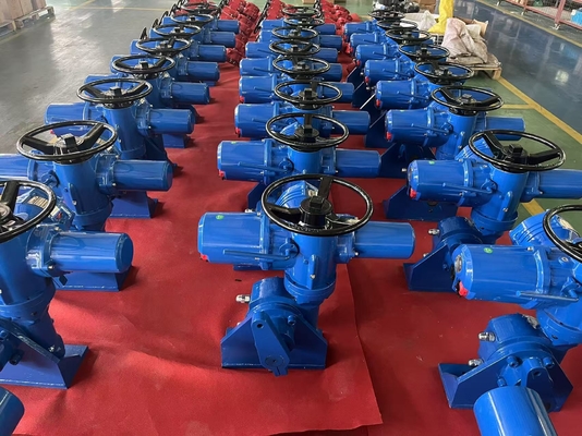 Aktuator Elektrik Paduan Aluminium Seri PWMON IP68 NEMA 6P