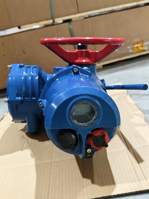 Aktuator Elektrik Peckwomy dengan Protokol HART 30–3000 Nm Torsi