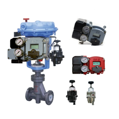 Masoneilan SVI2 Globe Control Valve dengan Positioner 3/4-8 "Pneumatic