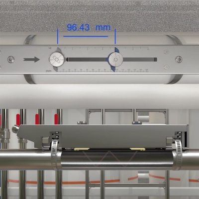 Krohne Optisonic 6300 Ultrasonik Clamp-on Flowmeter untuk Cairan