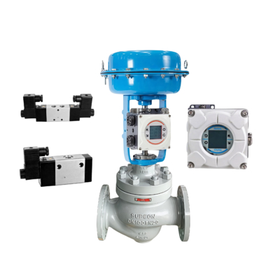 Aktuator Diafragma Pneumatik Seri Valmet VD dengan Pengontrol NDX