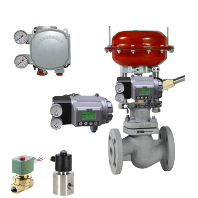 Katup Kontrol Pneumatik dan Suku Cadang Katup Masoneilan SVI2/SVI3/SVI1000 Valve Positioner dan Katup Solenoid ASCO