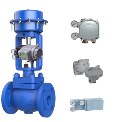 Katup Kontrol Pneumatik dan Suku Cadang Katup Masoneilan SVI2/SVI3/SVI1000 Valve Positioner dan Katup Solenoid ASCO
