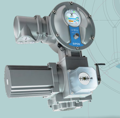 Eksplosi-Buktinya SIPOS Tujuh Tujuh Alat Aktuator Katup Listrik untuk Perkakas Air