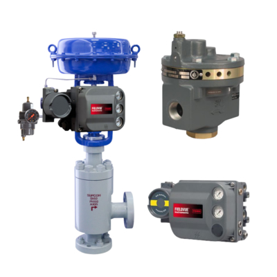 Penguat Volume Seri Fisher 2625 dengan Koneksi 3/4 NPT