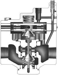 Penguat Volume Seri Fisher 2625 dengan Koneksi 3/4 NPT
