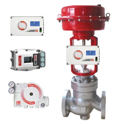 Katup Kontrol Pneumatik dan Regulator Fisher Stok Baru dan Penentu Posisi Katup FLOWSERVE 3200MD 520MD 3800MD