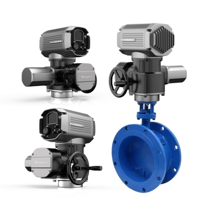 Katup Bola Listrik Intelligent Valve Actuator FFC EFX-Q Angular Travel Electric Valve Actuator untuk Minyak Bumi