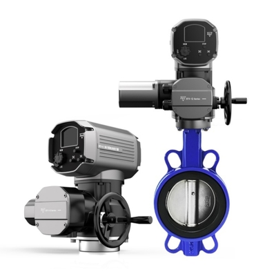 Katup Bola Listrik Intelligent Valve Actuator FFC EFX-Q Angular Travel Electric Valve Actuator untuk Minyak Bumi