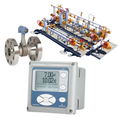 Pemancar pH/ORP Saluran Ganda Rosemount 1056 dengan Output HART 4-20mA
