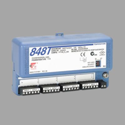 Rosemount 848T Transmitter Suhu dengan 214 RTD Sensor -196 sampai 425°C