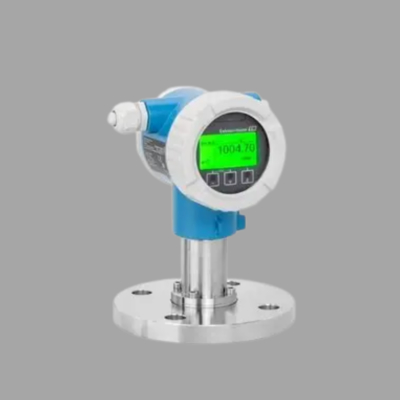 Flow control valve skid with Endress+Hauser Proline Prowirl F 200 vortex flowmeter and Cerabar PMC71 digital pressure transmitter