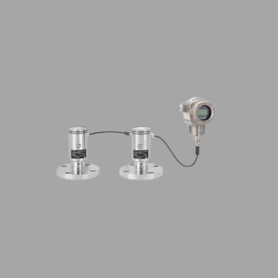 Pressure/flow control unit with Endress+Hauser Proline Prowirl D 200 vortex flowmeter and Cerabar FMD72 pressure transmitter