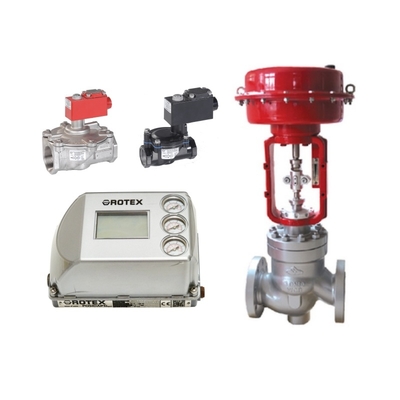 Tekanan ledakan katup solenoid udara presisi tinggi Rotex RTX-5 RTX-6 RTX-7 Smart Smart Positioner dengan HART