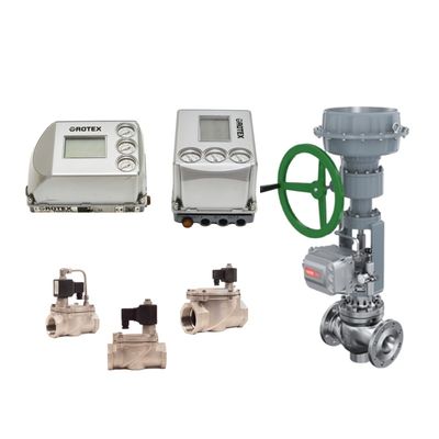 Tekanan ledakan katup solenoid udara presisi tinggi Rotex RTX-5 RTX-6 RTX-7 Smart Smart Positioner dengan HART