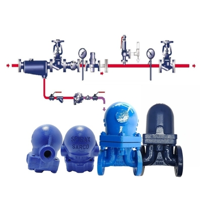 SPIRAX SARCO FT14 FT43 FT44 Bal Valve Industrial Float Steam Trap untuk Penukar Panas