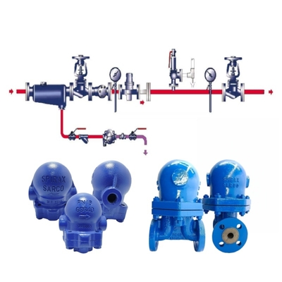 SPIRAX SARCO FT14 FT43 FT44 Bal Valve Industrial Float Steam Trap untuk Penukar Panas