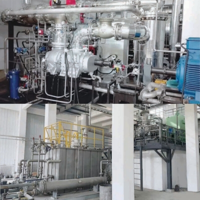 Low Pressure Steam Pressurization Pipe Steam Boosting Heat Pump for Petrochemical Industry 