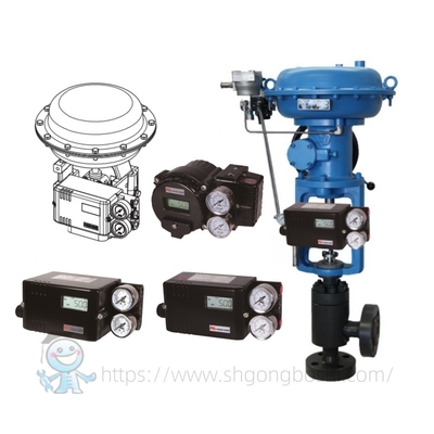 POWER GENEX SS2 SS3 SS5 Ledakan-bukti Smart Valve Positioners Pneumatic Control Valve
