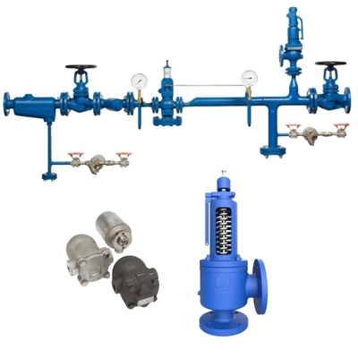 ASMEl dan VIII Safety Valves Dukungan yang disesuaikan untuk aplikasi suhu tinggi Spiraxsarco Safety Valve SV607/SV604