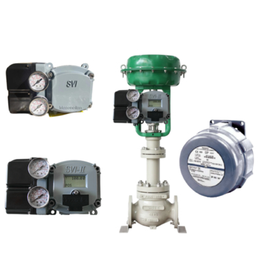 Ukuran DN50 Katup Kontrol Pneumatik Spirax Sarco KE73 dan Posisi Katup Masoneilan SVI2/SVI3/SVI1000 dan Stok Booster