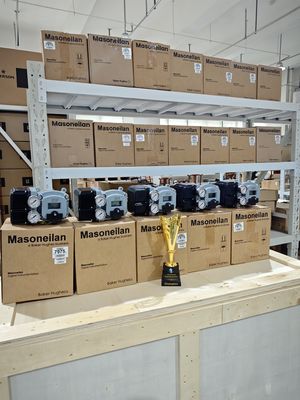 Katup Kontrol dengan Baker Hughes Masoneilan Smart Valve Positioner SVI2-21123121 SVI2-21123121 Dengan YTC YT-200 Pneumatic Booster