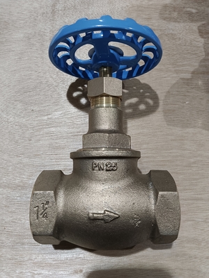 DN32 PN25 Kepatuhan Keamanan Spiraxsarco Stop Valve HV3 dan BSA2T untuk Penyediaan Udara Media Minyak dan Gas