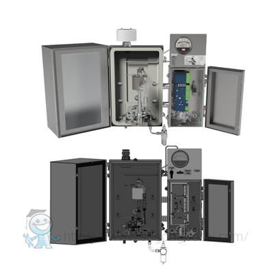 Penganalisis Gas Pemrosesan Hidrokarbon Ametek Thermox WDG-IV UOP Analyzers Penganalisis Oksigen Konsentrasi Rendah
