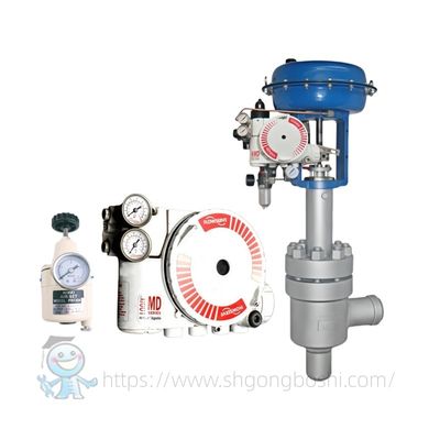 KOSO PRF300 PRF400 Filter Udara Katup Pengurang Tekanan Flowserve Logix Seri 3200 Digital HART Valve Positioner Stok