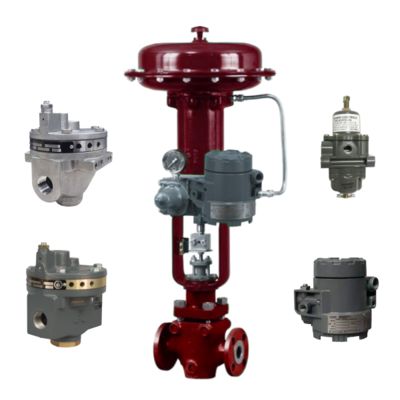 Katup kontrol baru dan akurat dan Fisher elektro-pneumatik Transducer 846 dan Volume Boosters 2625