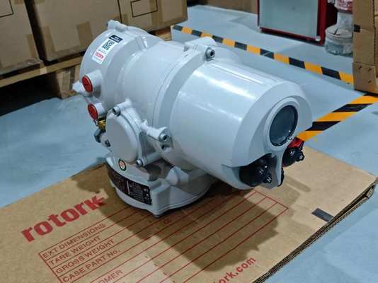 Rotork IQ10 Electric Actuator Electric Butterfly Ball Globe Valves Non-invasif tipe bus yang dapat disesuaikan