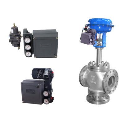 FISHER 3582 3582A 3582C 3582D 3582G 3582NS Katup Kontrol Pneumatik Posisi Tunggal