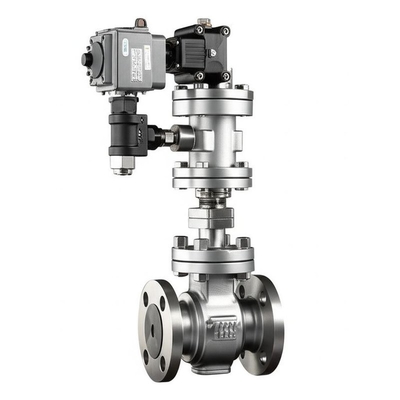 Katup Kontrol dengan Konverter I/P Fisher 846 & Sakelar Batas TopWorx GO Model 73 / Model 81 Dan Penentu Posisi Katup Fisher DVC6200 untuk Kontrol Presisi Tinggi di Lingkungan yang Keras