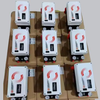 520MD Pneumatic Valve Positioner Flowserve Positioner dengan katup kontrol merek Chinse dan aktuator
