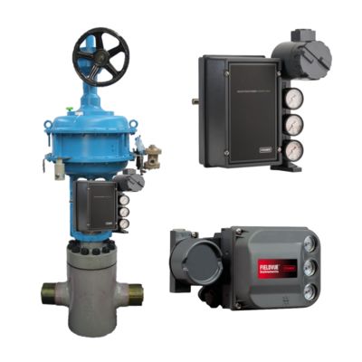 Fisher 3620J Electro Pneumatic Valve Positioner dengan Fisher DVC6200 dan 3582i untuk 220 V Control Valve Systems
