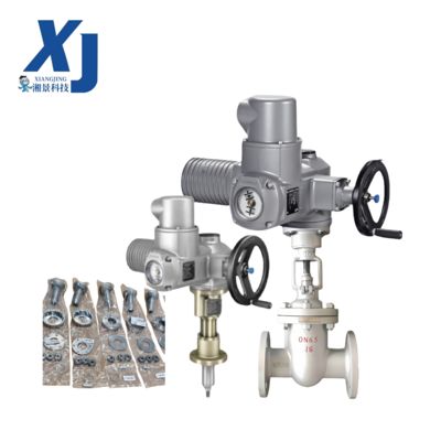 Auma SA Multi-turn Electric Actuator SA16.2-F16 Drive Shaft Large-Bore Electric Gate Valve Globe Valve Price 