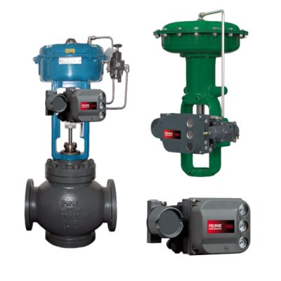 Fisher 657/667 Pneumatic Control Valve with Spring-return Linear Actuation and 1 Year Warranty