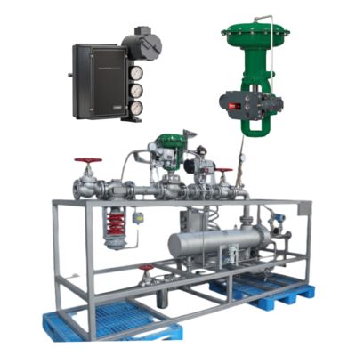 Fisher 657/667 Pneumatic Control Valve with Spring-return Linear Actuation and 1 Year Warranty