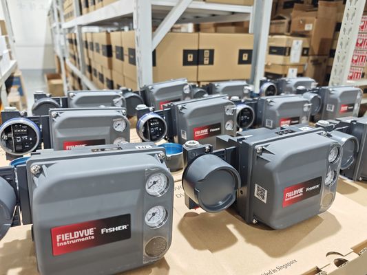 Fisher 657/667 Pneumatic Control Valve with Spring-return Linear Actuation and 1 Year Warranty
