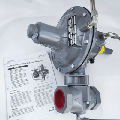Katup Kontrol Tekanan Tinggi Katup Pelepas Tekanan Fisher 299H 299HV 299HS 299HR 299HVR Regulator Penurun Tekanan
